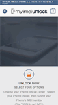 Mobile Screenshot of myimeiunlock.com