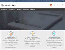 Tablet Screenshot of myimeiunlock.com